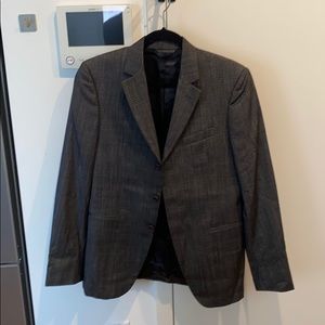 Dark gray John Varvatos suit jacket
